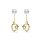 PEARLY LUSTRE | Top Grade Freshwater Pearl Earrings | WE00979 | Horse