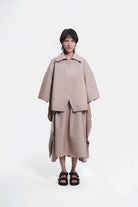 AESTHETIC PLEASURE | Semi Skirt Beige