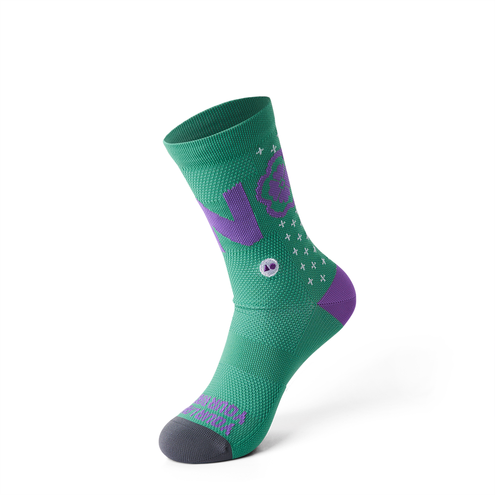 TALKING TOES | FIN Performance Socks - Sea Foam