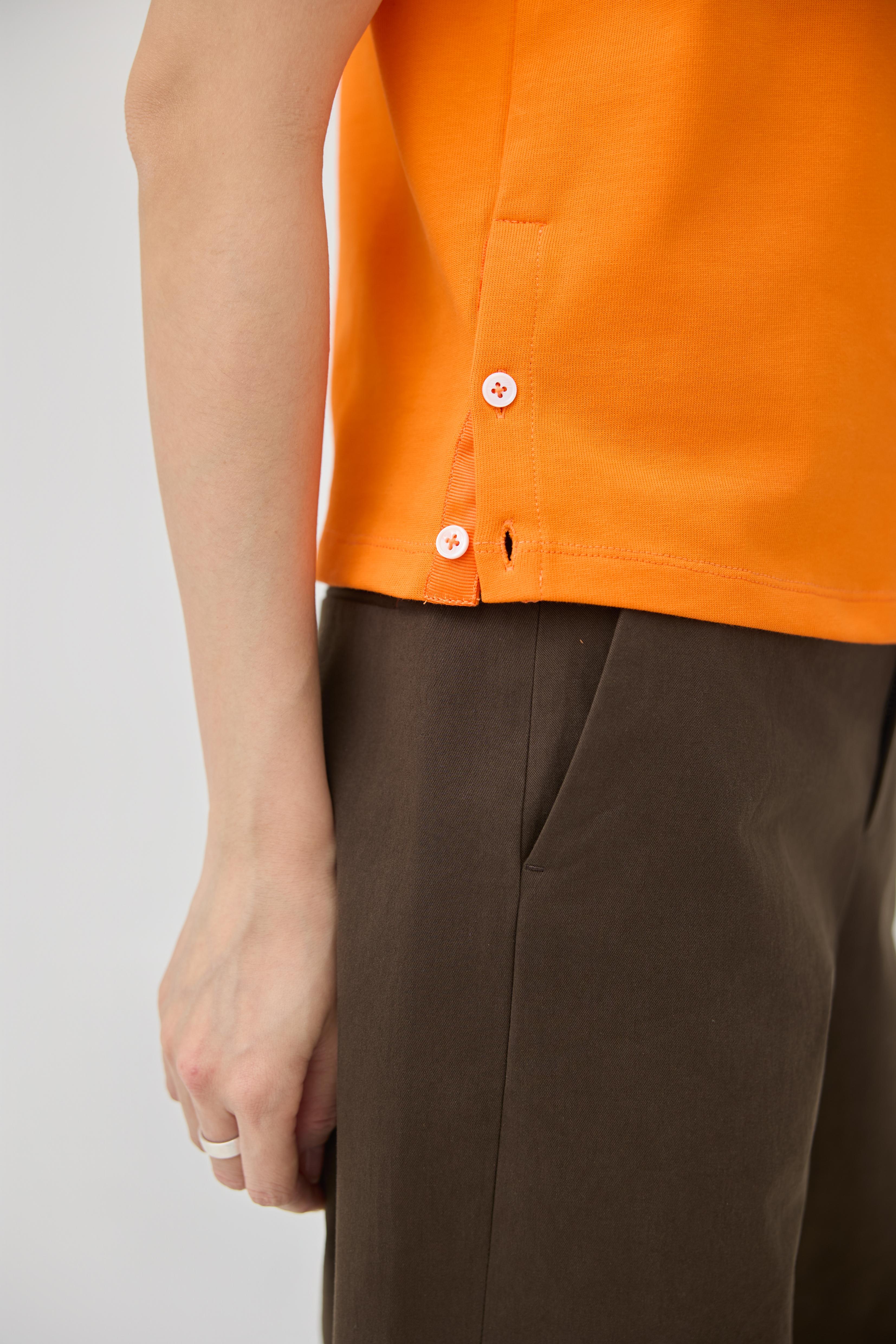 3EIGHTH | Musubi Henley Tank In Orange