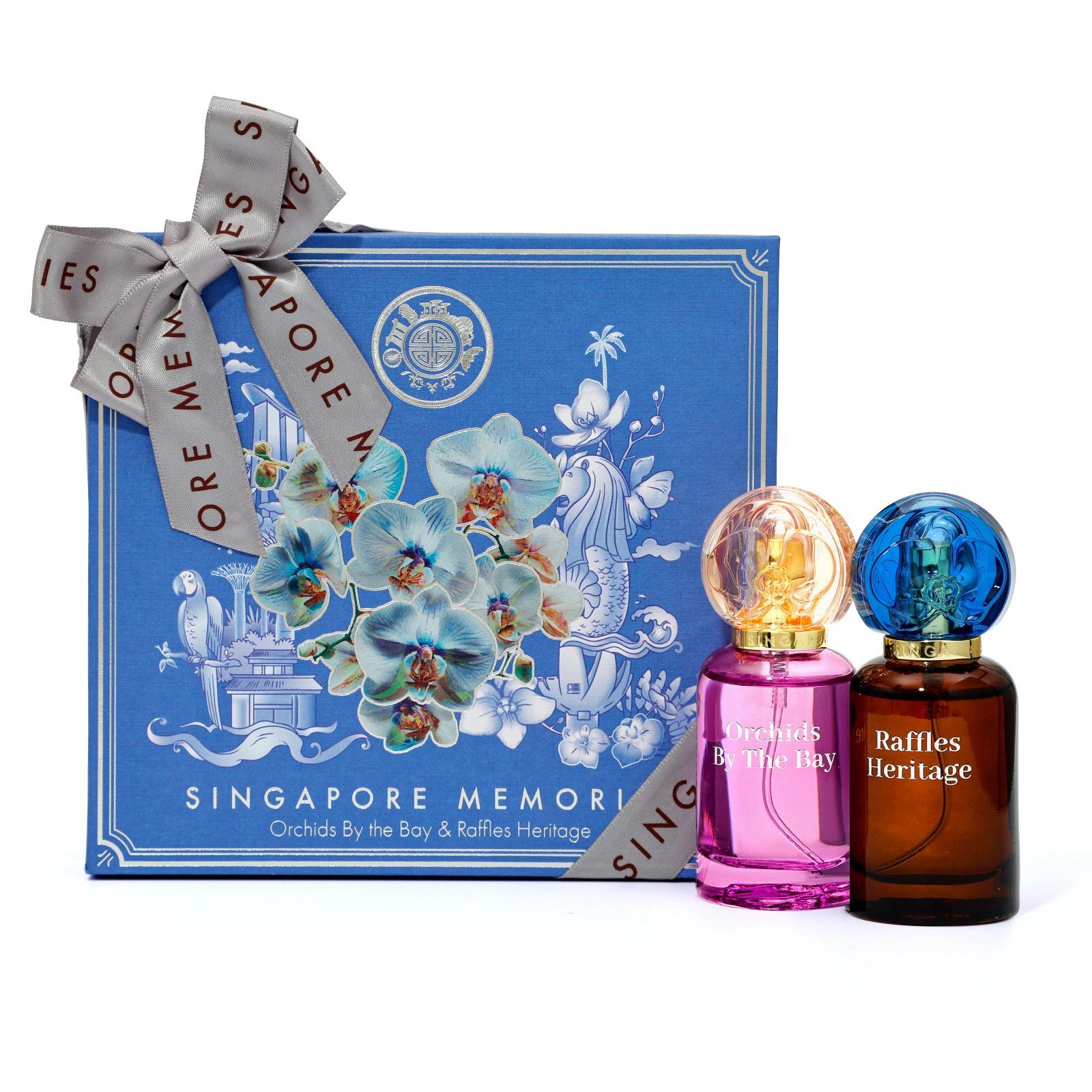 SINGAPORE MEMORIES | Orchids By The Bay + Raffles Heritage (20ml each)