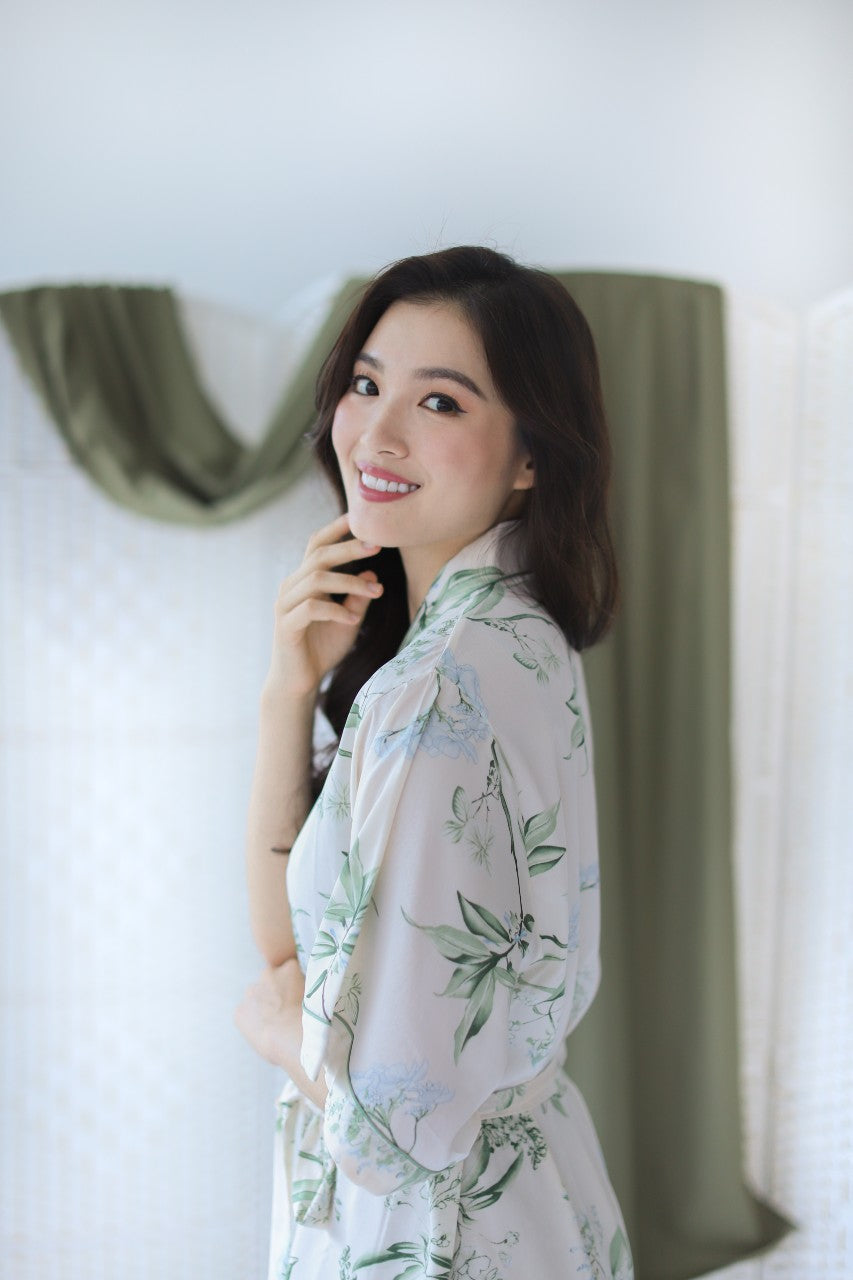 BELLS & BIRDS | Botanico Floral Robe