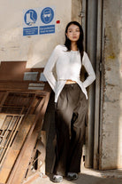 SAERO COLLECTIVE | Split Layer Top | Ivory