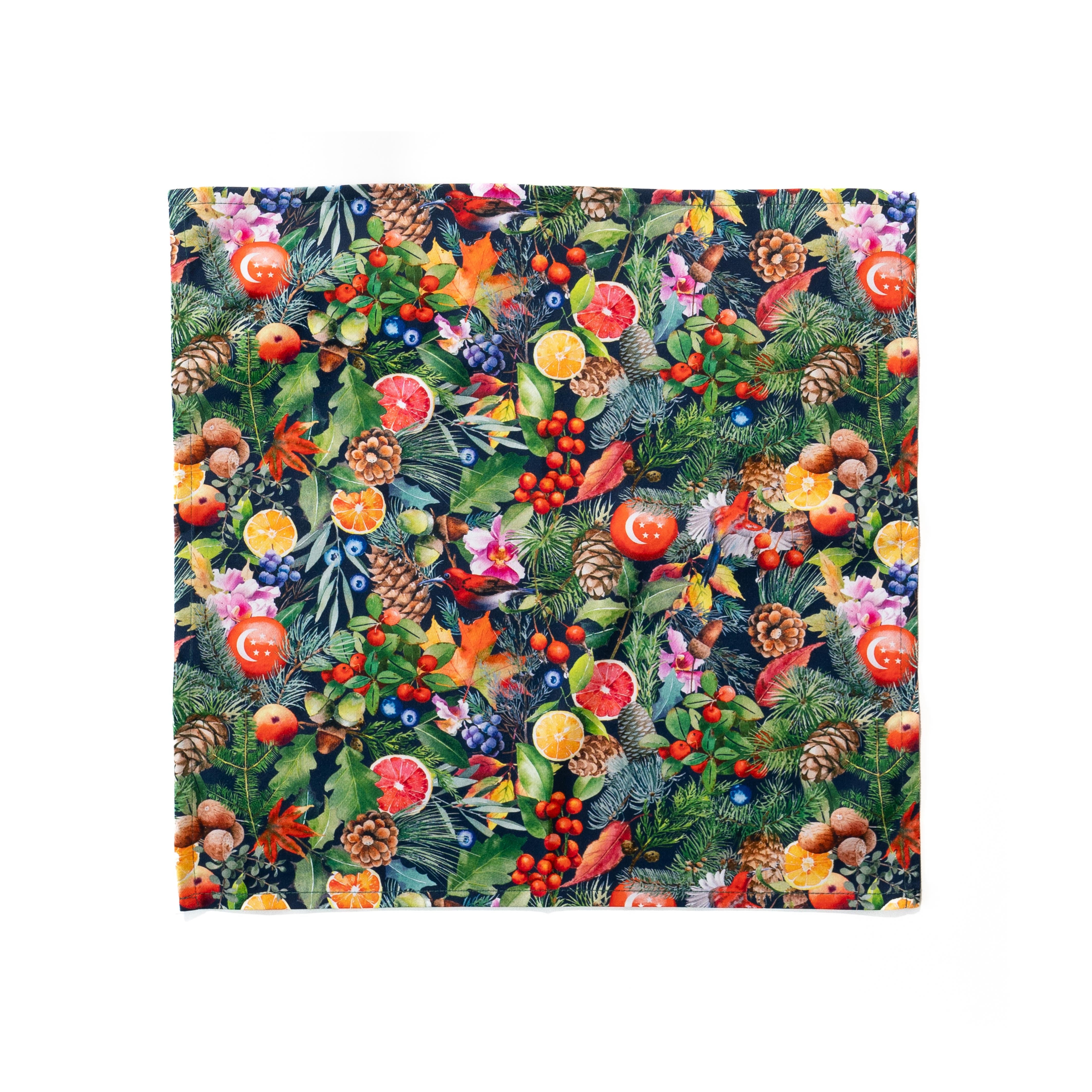 SINGLAPA | Christmas Ornaments Napkin