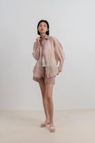 LAYERPLAN | Pieced Oversized Shirt Layers