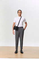 HOUSE OF ANON | Arlo Mock Neck Tee, Jersey