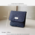 COCOONESE | Clasp Wallet - Kikkamon