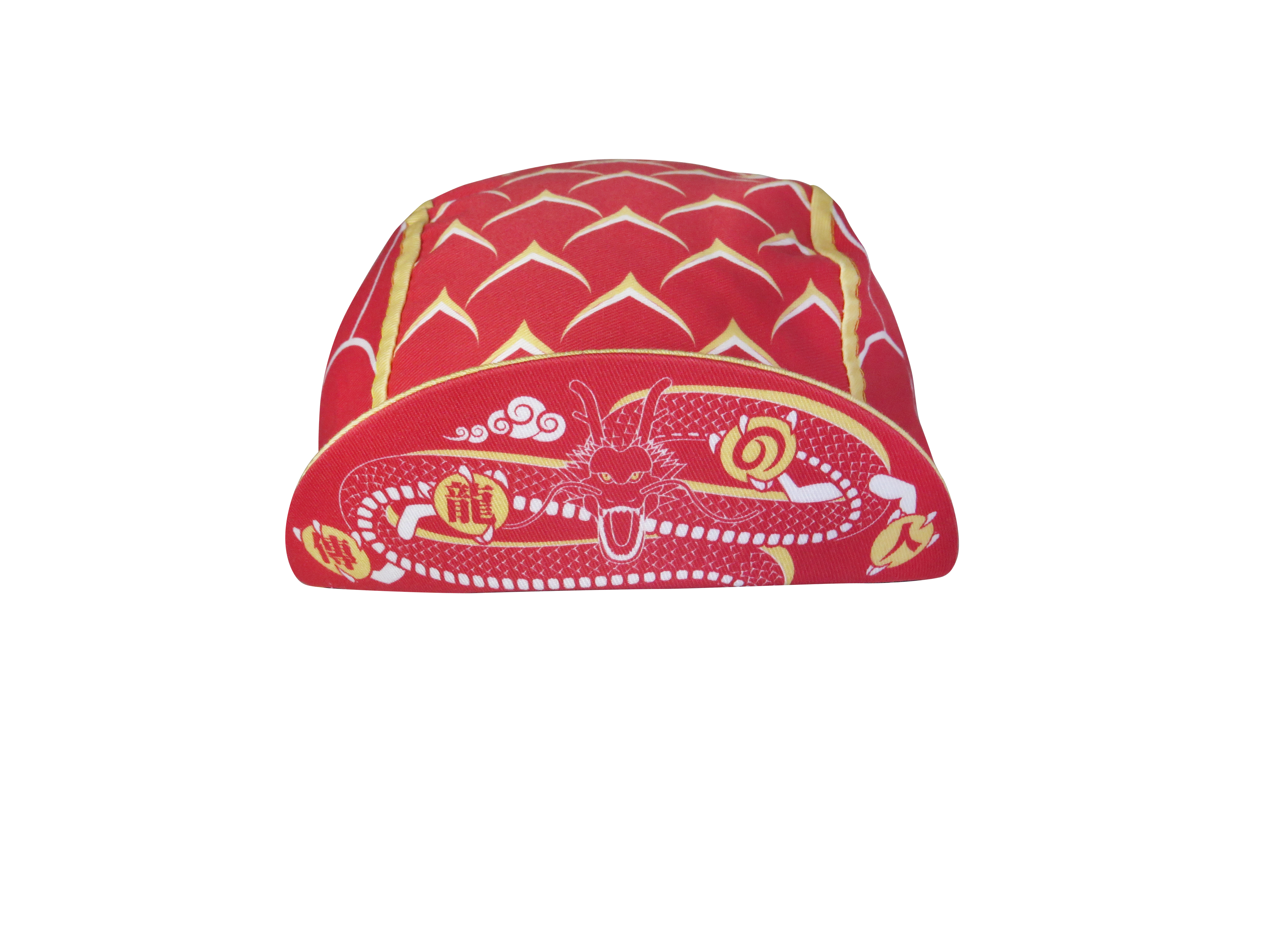 A DESIGN BY TAKACHYA | Cycling Cap - DragonfruitZ Auspicious Red
