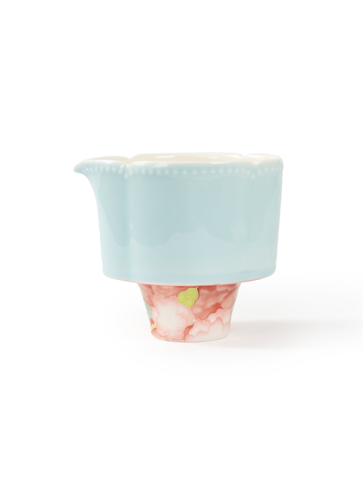 CRAFILAB | Light Blue & Rose Ruyi Fair Cup