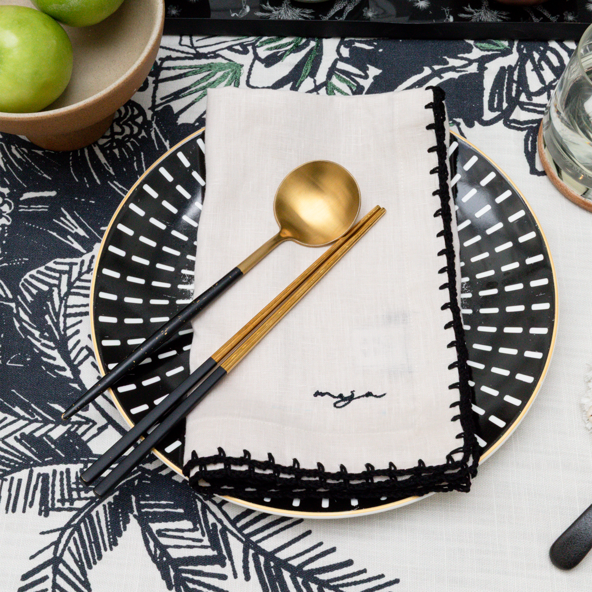 MEJA | The Vintage Napkin - Marshmallow (Set of 2)