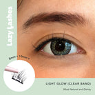 NODSPARK | Clear Band Everyday Light Glow Lazy Lashes