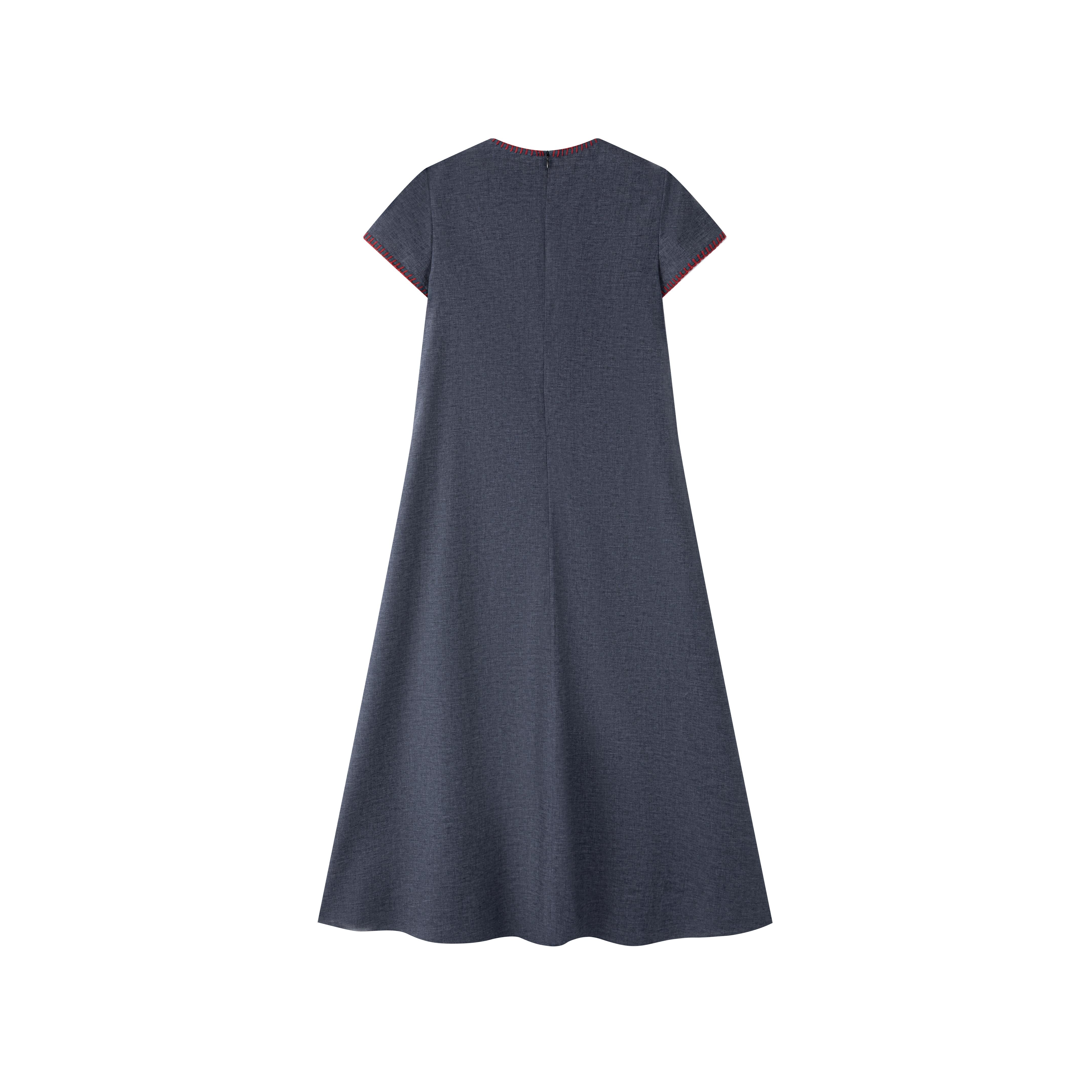 LAYERPLAN | Sena Shell-Trim A-Line Dress