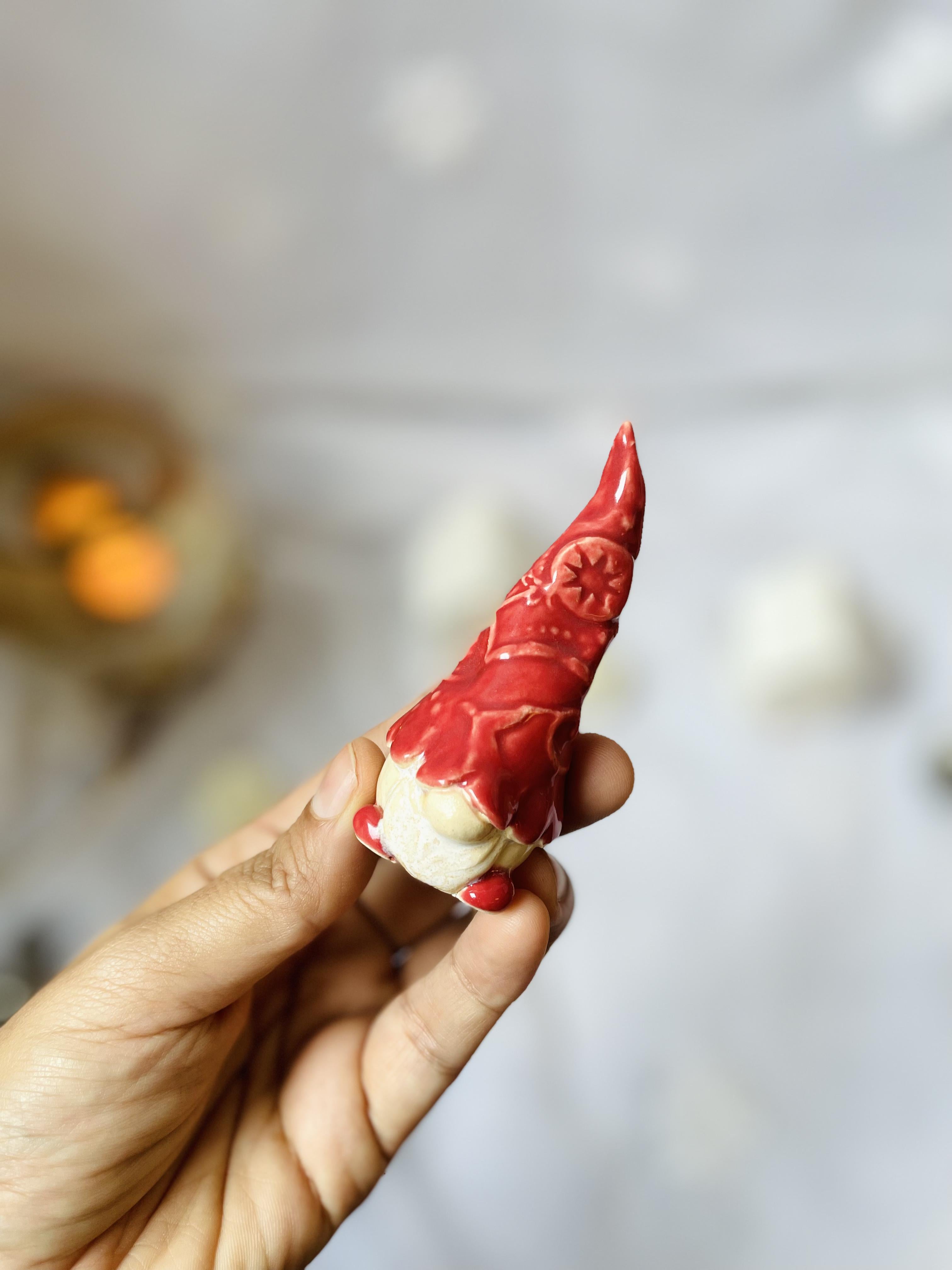 CERAMICS BY JAS | 22. Handmade Ceramic Tiny Gnomes