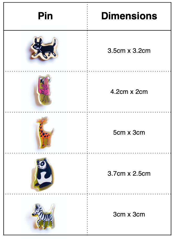 THE ANIMAL PROJECT | Animal Lapel Pins