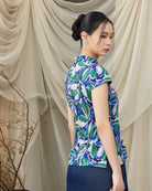 DOTTED LINE | Connie Cheongsam Top