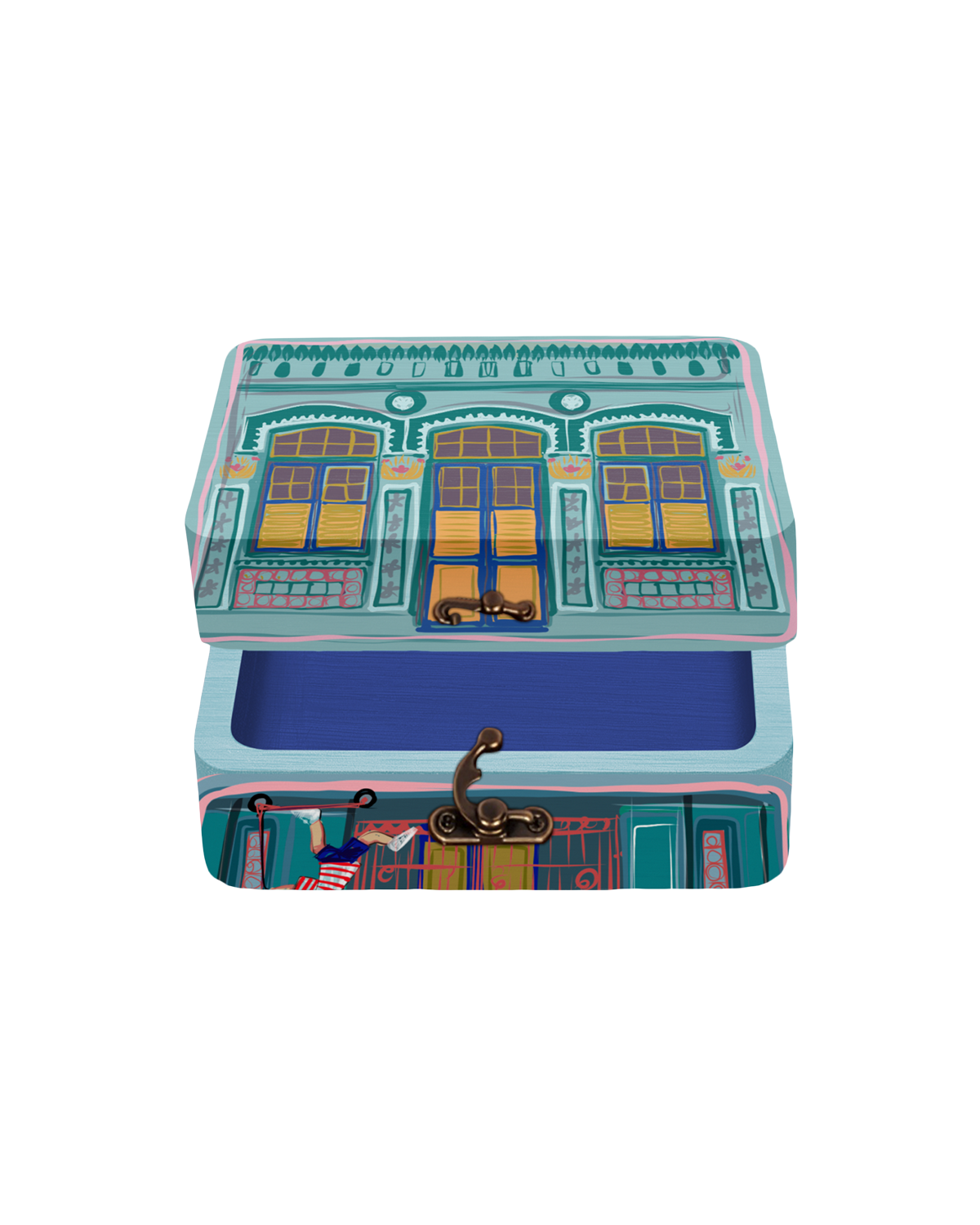 MEJA MAISON DE BALI | The Mosaique Peti Harta Box