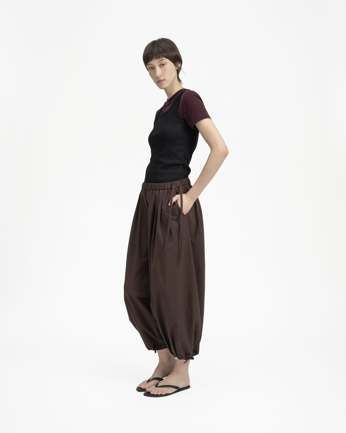 GRAYE | Pleated Balloon Jogger 4.0