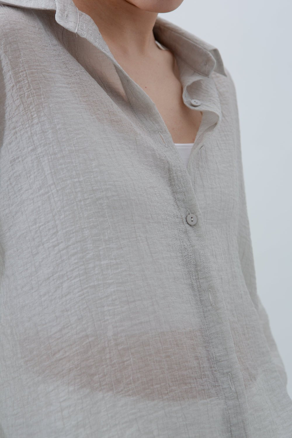 SAERO COLLECTIVE | Oreum Shirt V. 1 | Light Grey