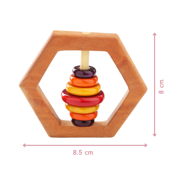 NIMBU | Handmade Wooden Rattles