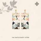 THE ANTECEDENT STORE | Pine & Crane Earrings