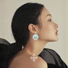 THE ANTECEDENT STORE | Peranakan Tile & Otters Earrings