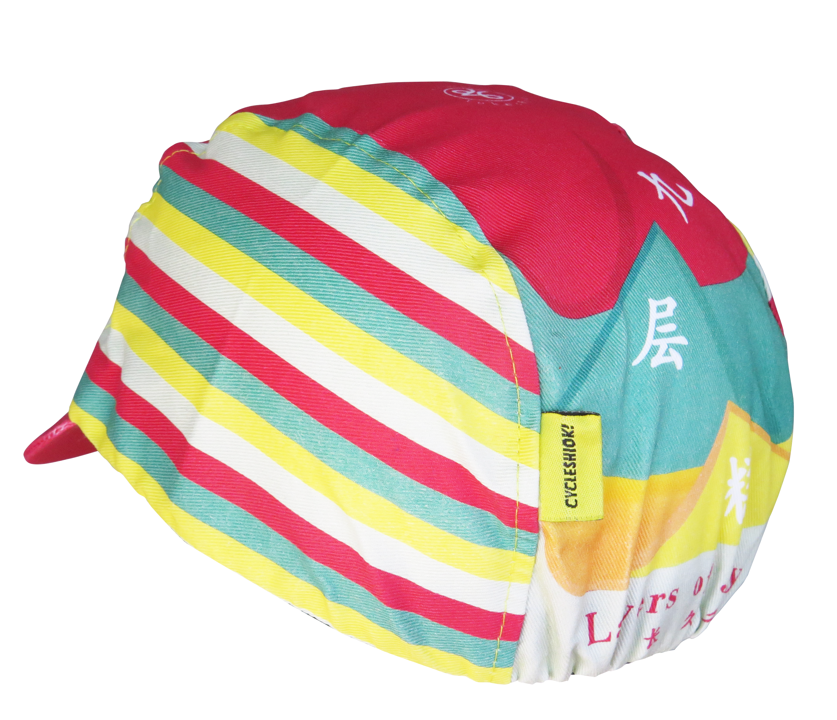 A DESIGN BY TAKACHYA | Cycling Cap - Me Love Rainbow Lapis
