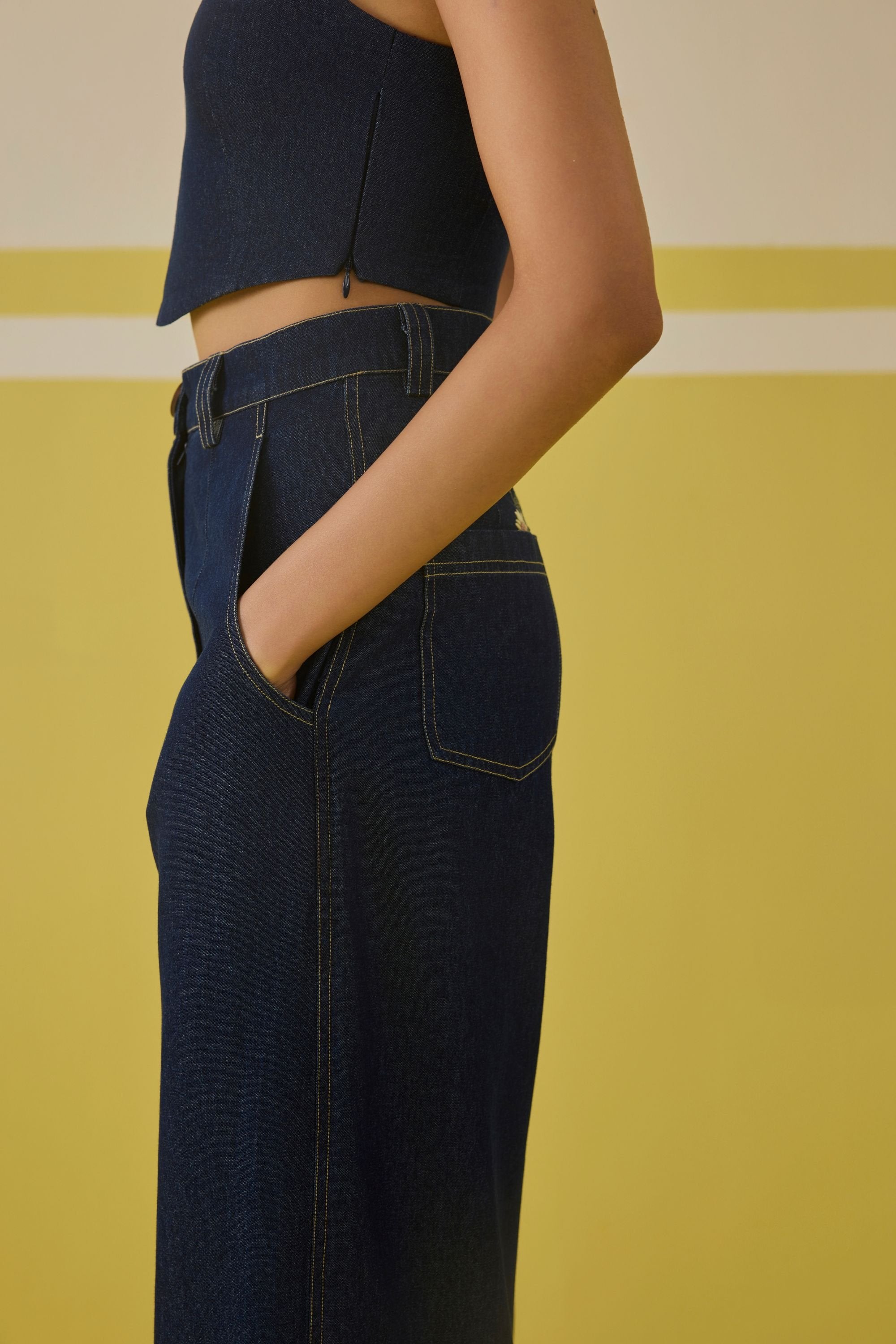 SUI | The Daisy Denim Trousers