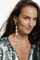 BOHEME BY VERO | Dune Long Pearl Earrings New Drops
