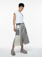 SPARROW GREEN | Camille Midi Utility Skirt