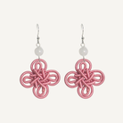 THE ANTECEDANT STORE | E - Silver Statement Auspicious Knot S1 (Pink)