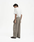 GRAYE | Sash Wrap Trousers | Olive