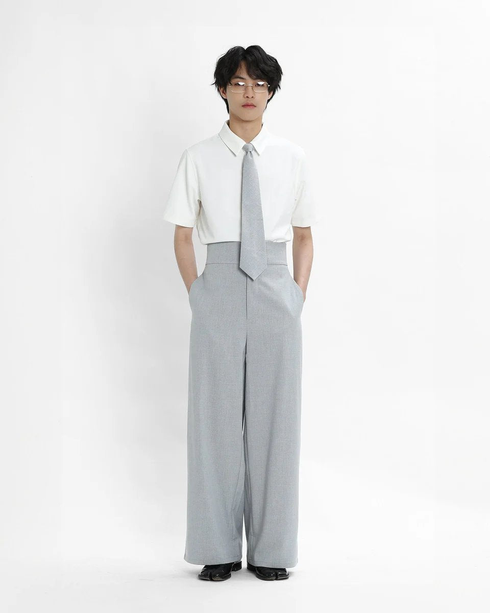 RYMH STUDIO | High-Waisted Trousers 002