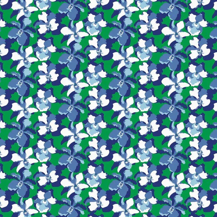 BINARY STYLE | Blue Orchid Party Scardigan