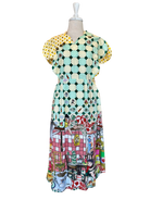 TRIOLOGIE | Kopitiam Petal Sleeve With Buttons Dress