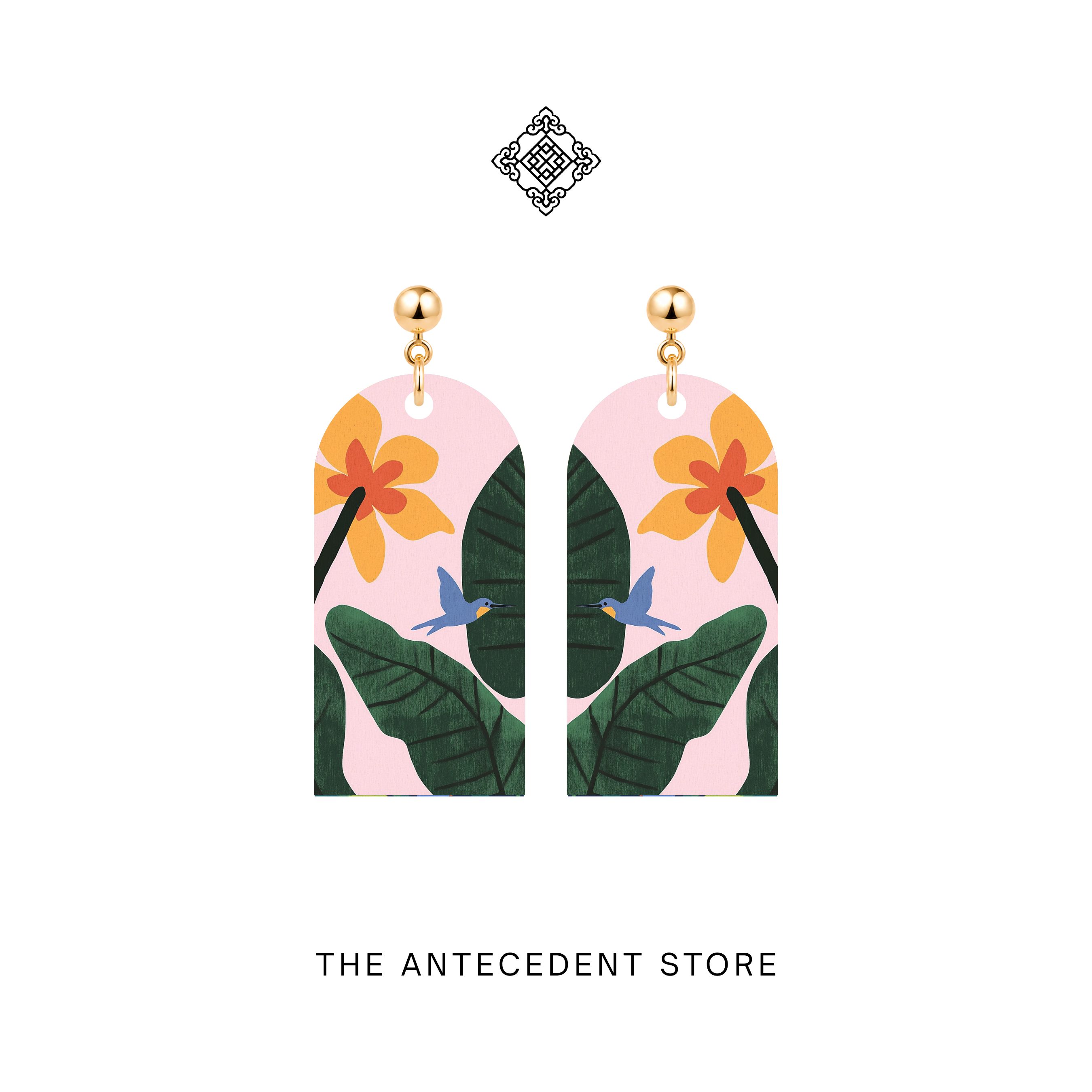 THE ANTECEDENT STORE | Singapore Skyline Earrings | Island Colours Series No. 04