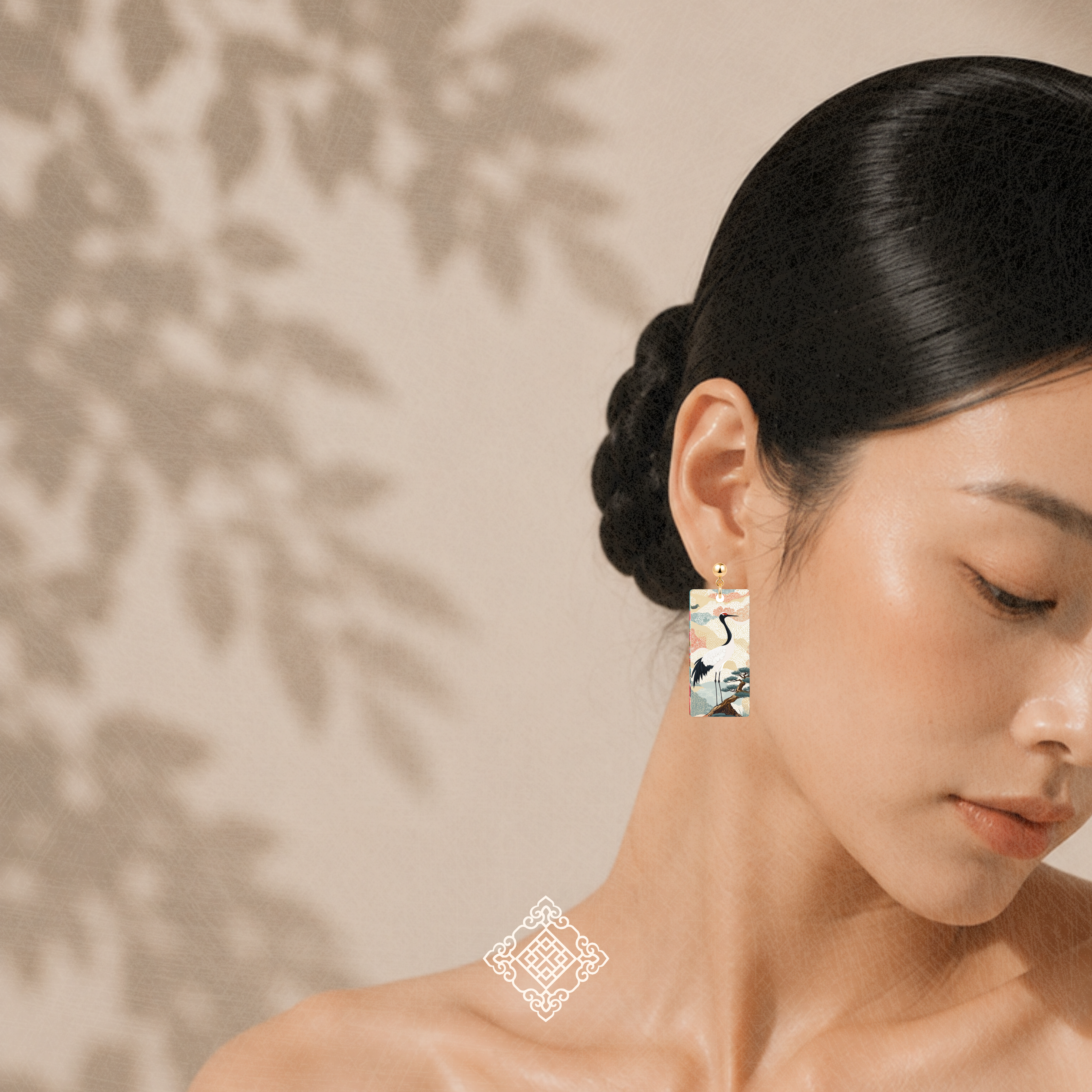 THE ANTECEDENT STORE | Pine & Crane Earrings