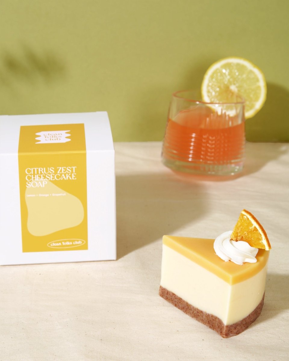 Citrus Zest Cheesecake Soap - Clean Folks Club