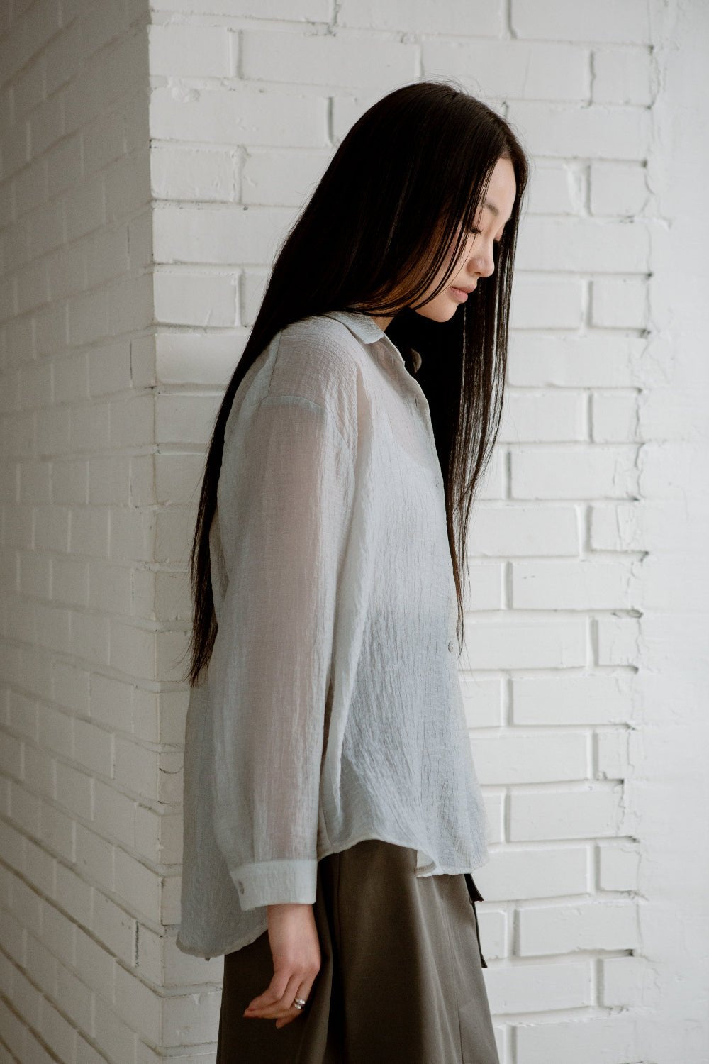 SAERO COLLECTIVE | Oreum Shirt V. 1 | Light Grey