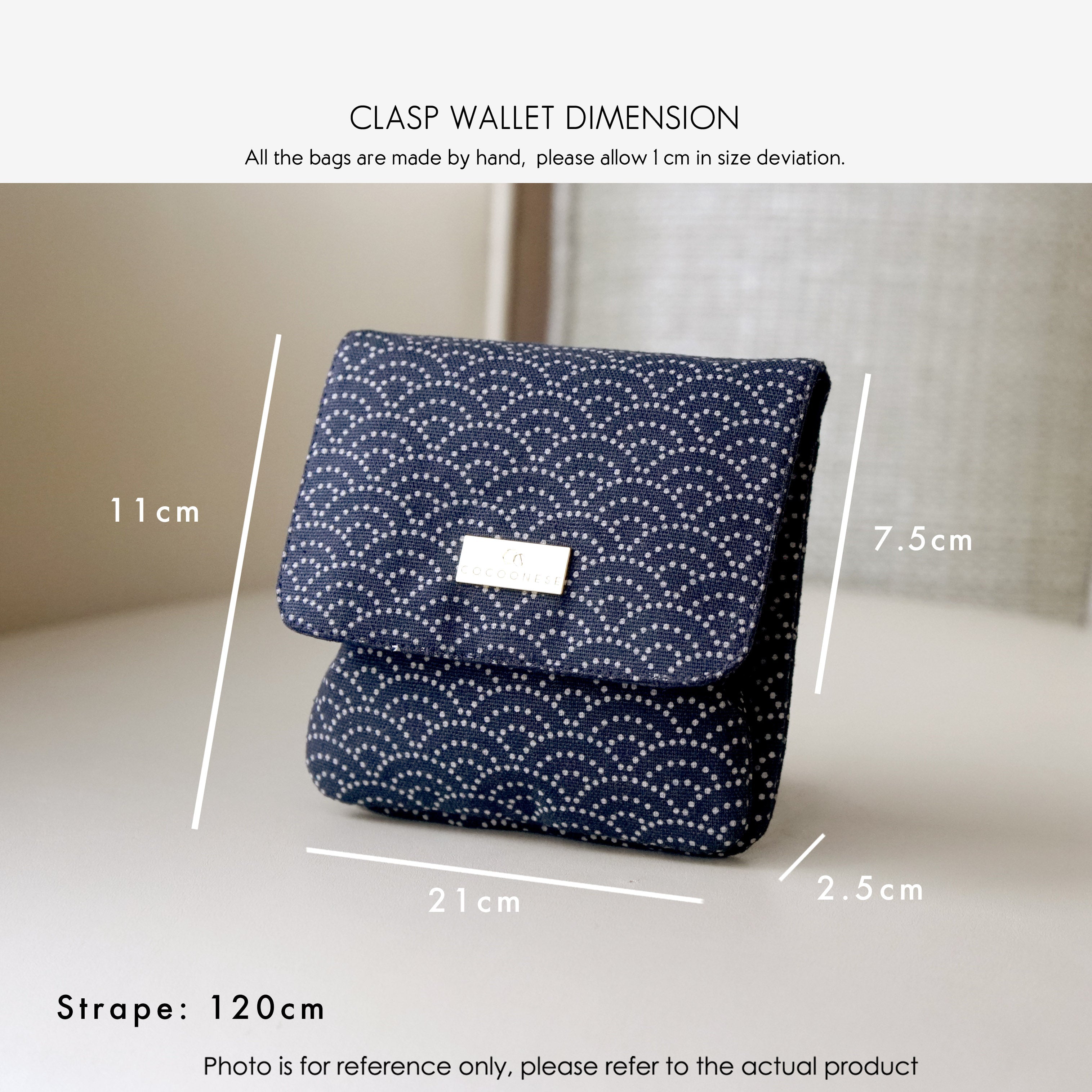 COCOONESE | Clasp Wallet - Natsume