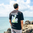 TALKING TOES | Space Sheep Oversized Tee - Black