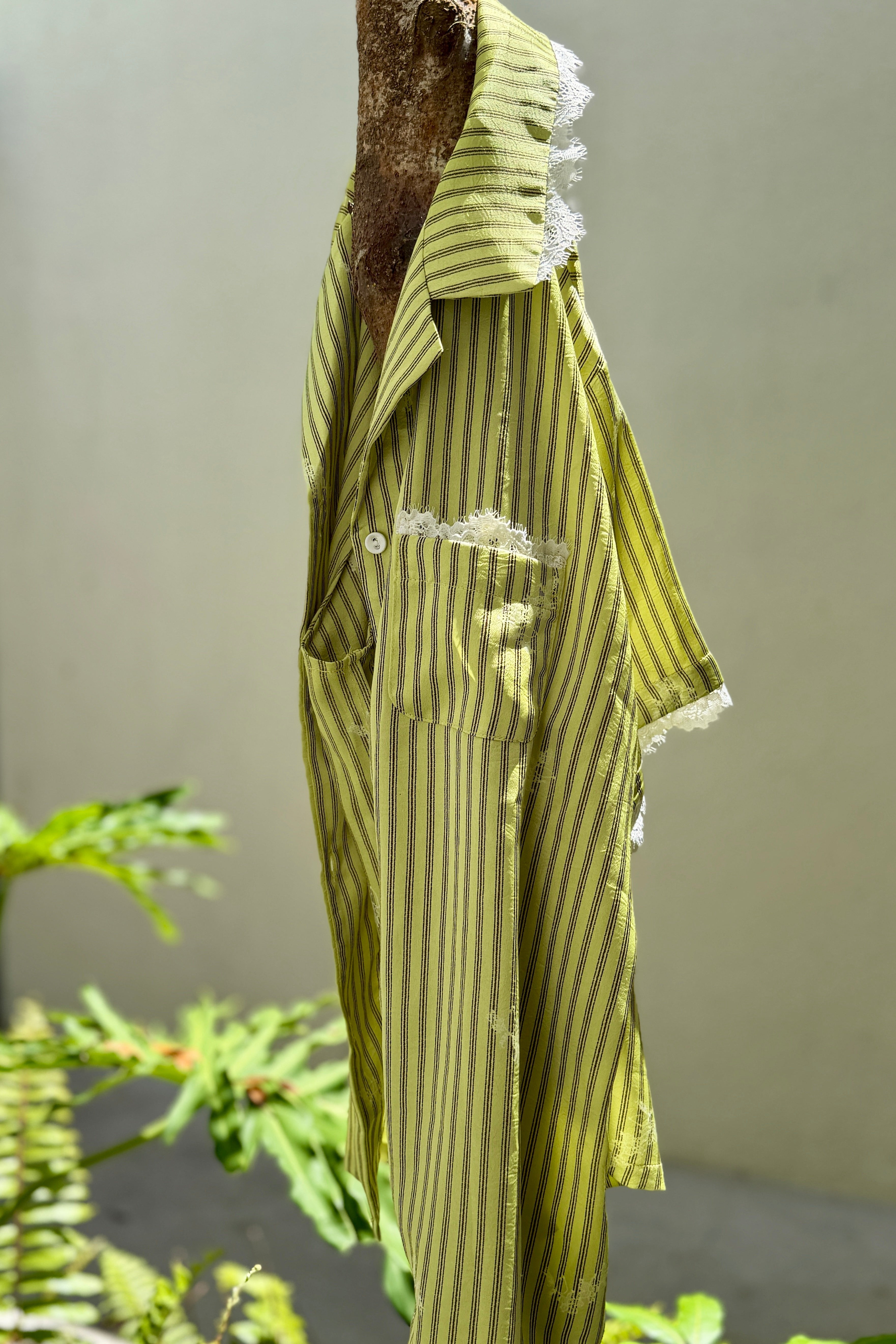 BELLS & BIRDS | Sage Bloom PJ Set