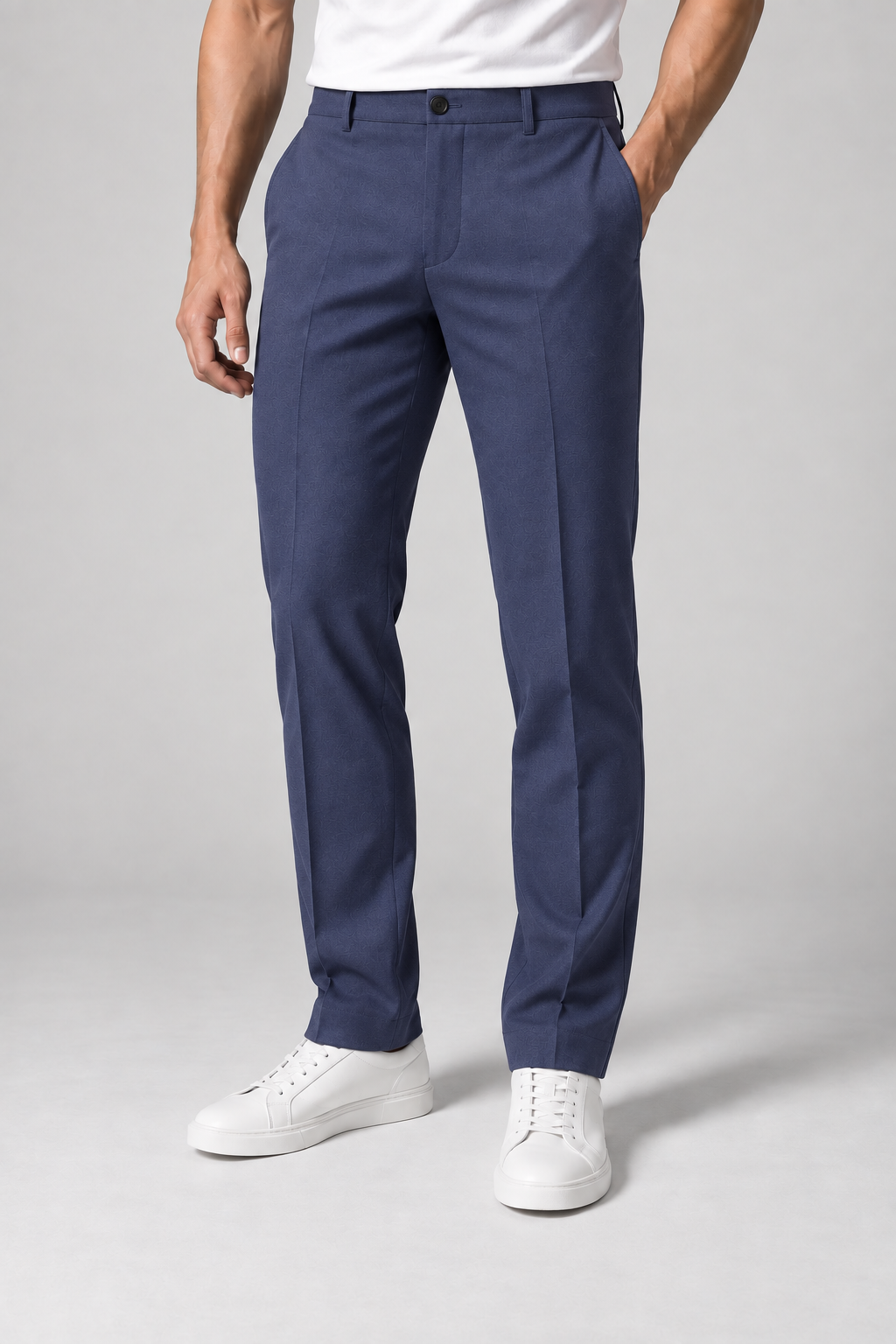 WRLD | Quintessential Trousers | BLUE