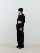 LAYERPLAN | LP Wideleg Logo Sweater Set
