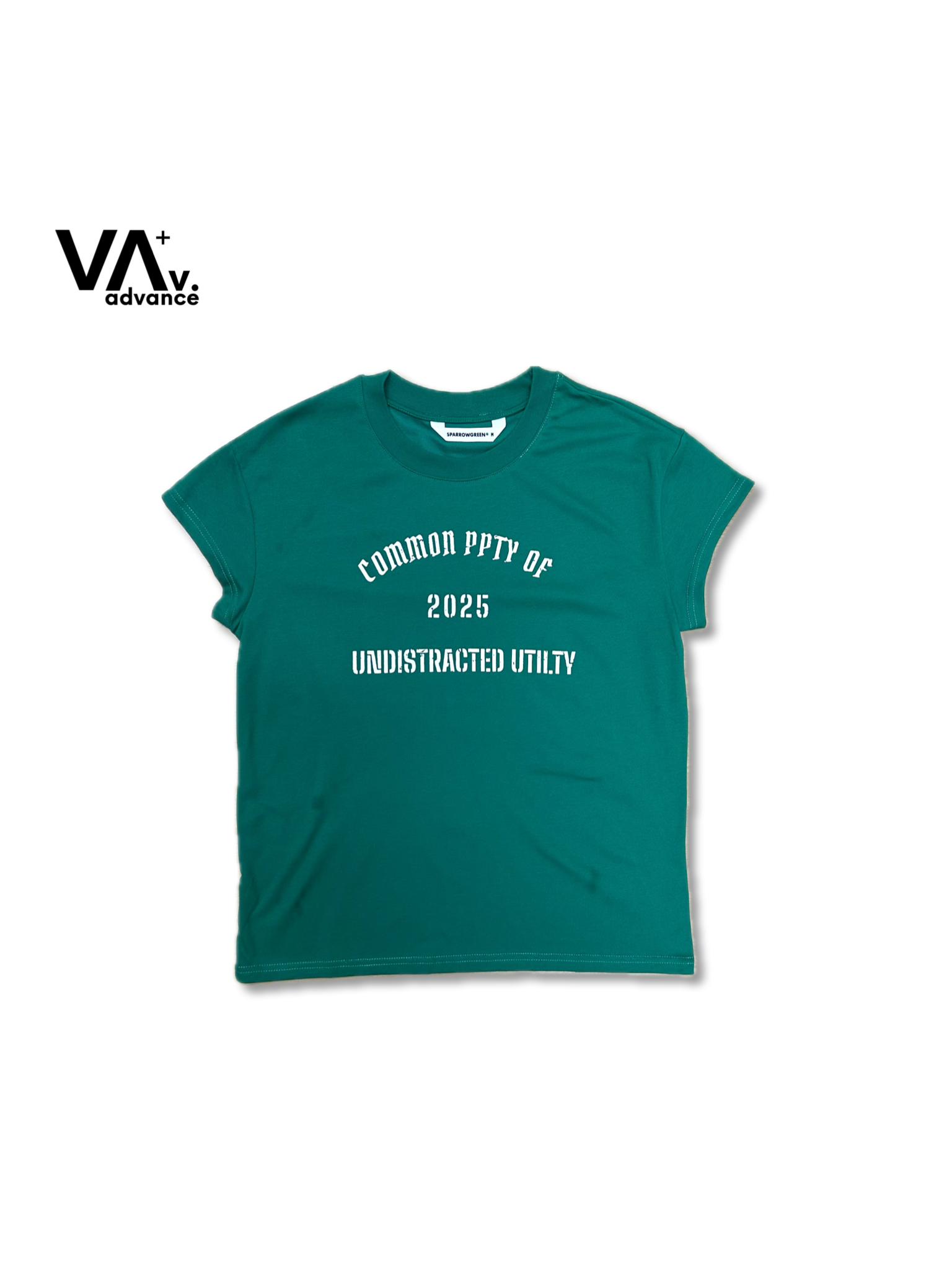 SPARROW GREEN | CHLOE CAP SLEEVE T-shirt - Cadmium