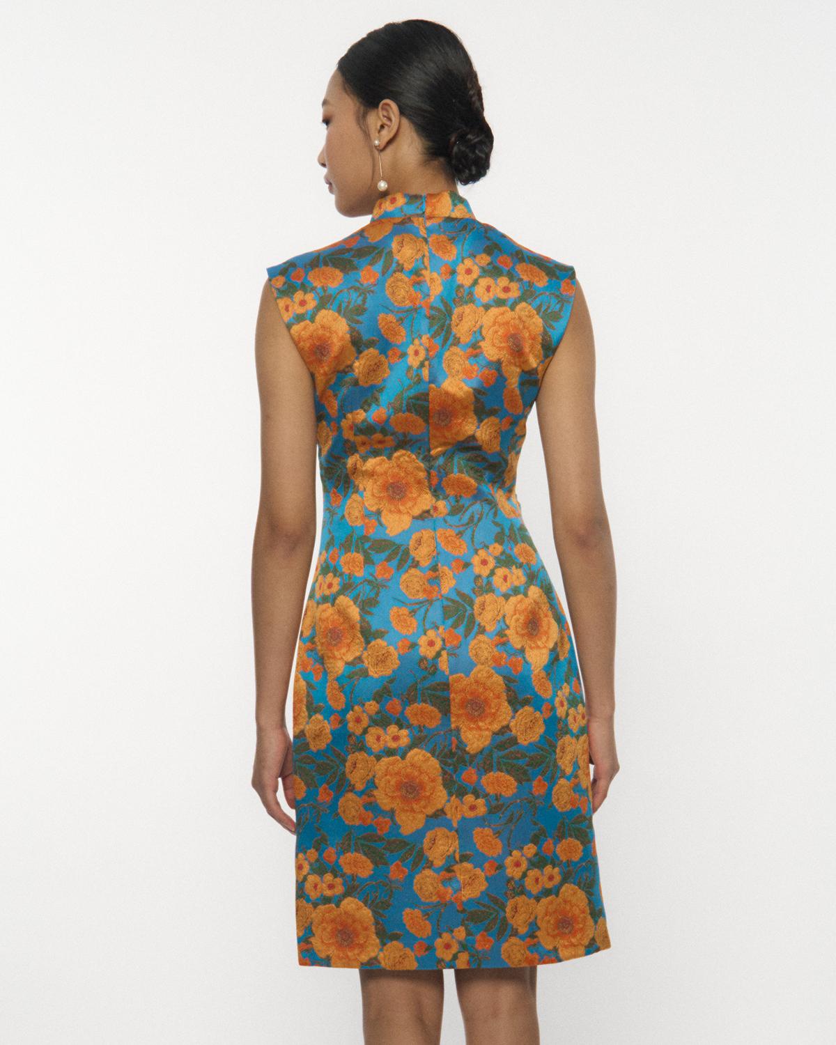 DRESSING PAULA | Jacquard Sleeveless Dress