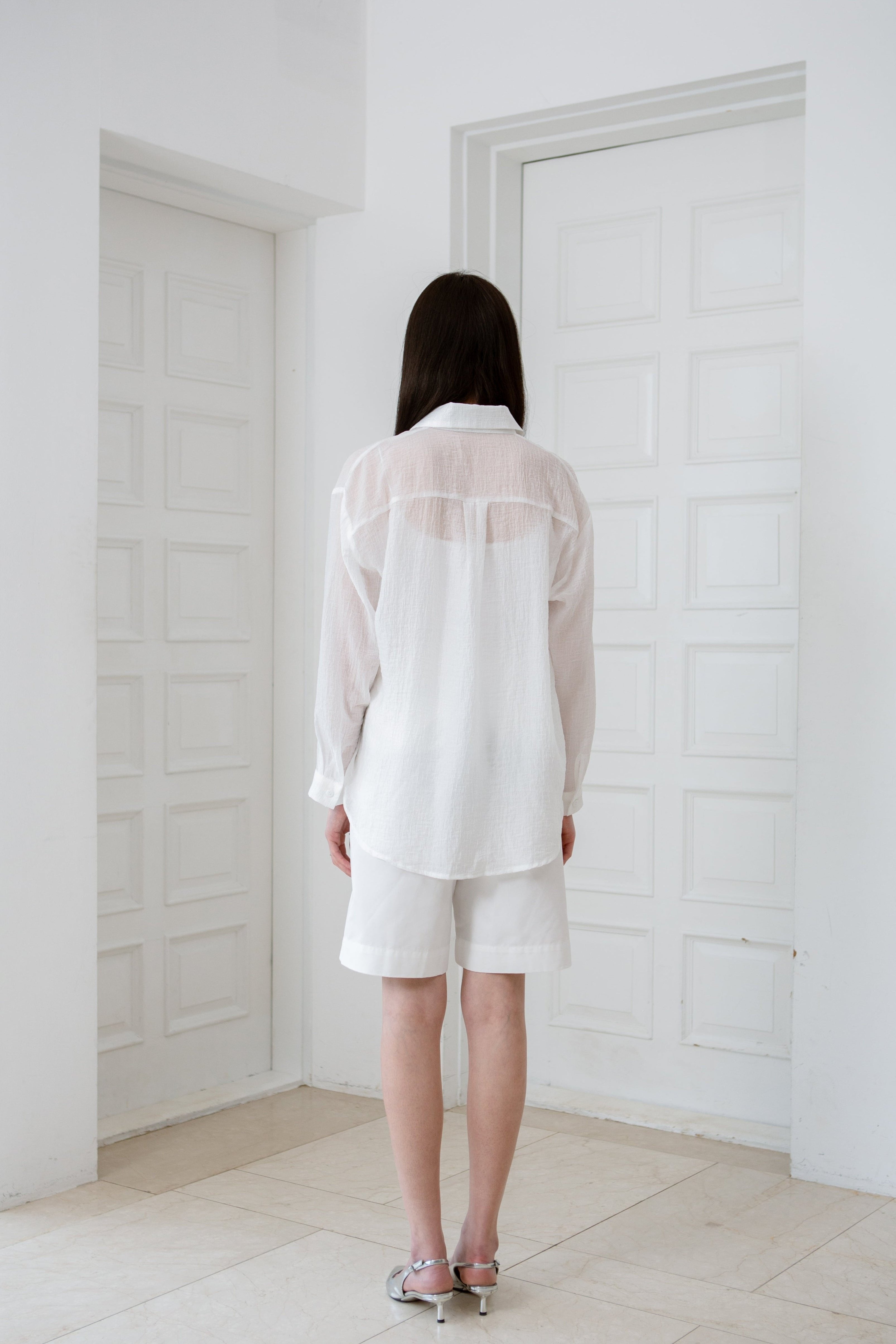 SAERO COLLECTIVE | Oreum Shirt V. 1 White