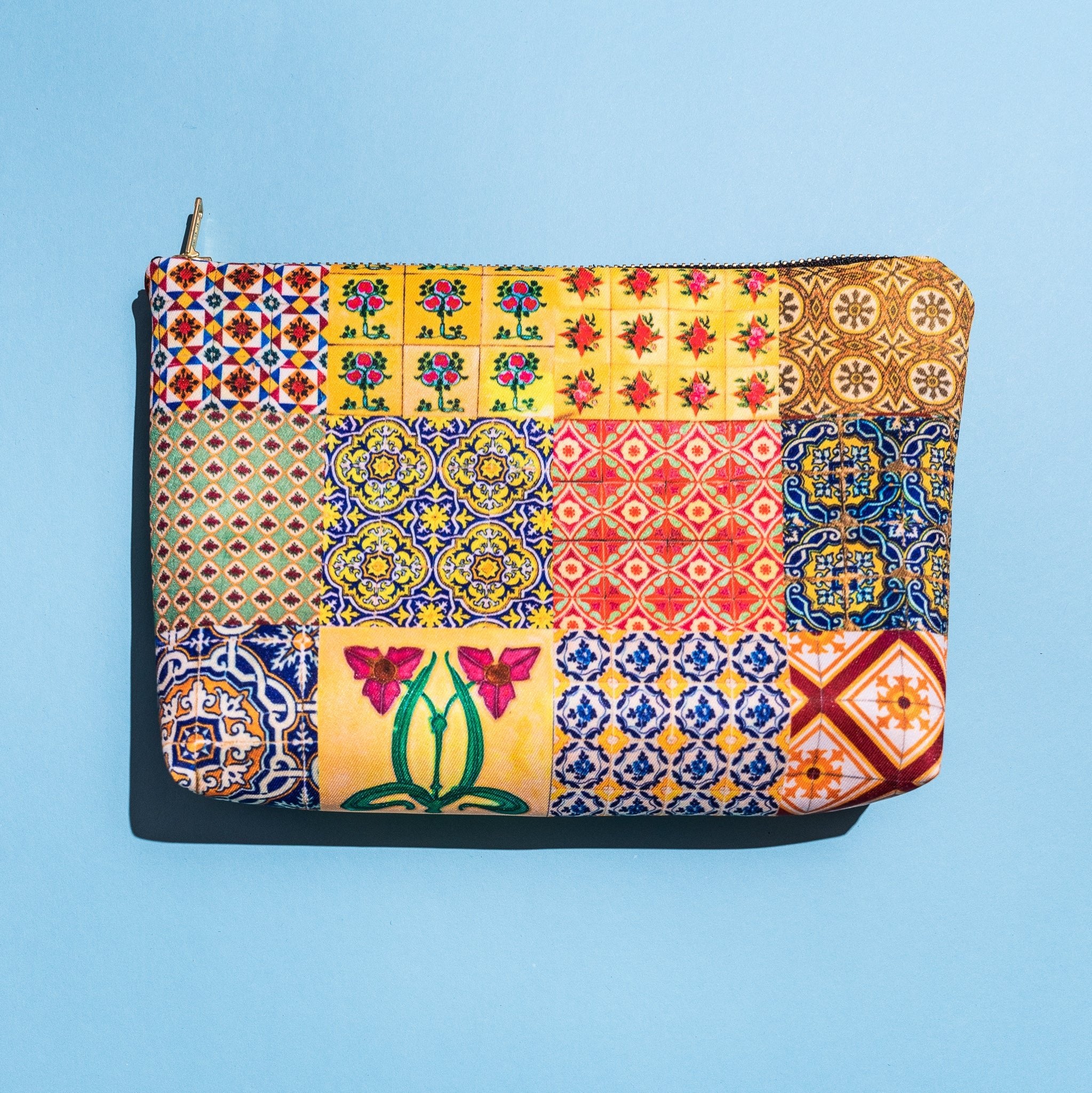 PHOTO PHACTORY | Peranakan Tiles Design Travel Pouch | Tuscany