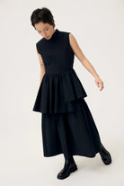 3EIGHTH | Ukabu Dress in Toner Black