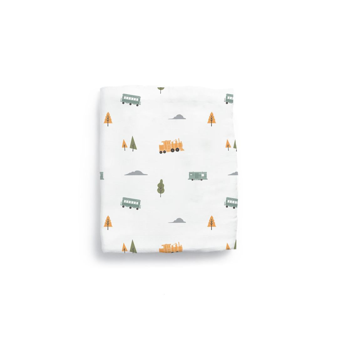 LITTLE REI | Bamboo Swaddle Single (Printed)