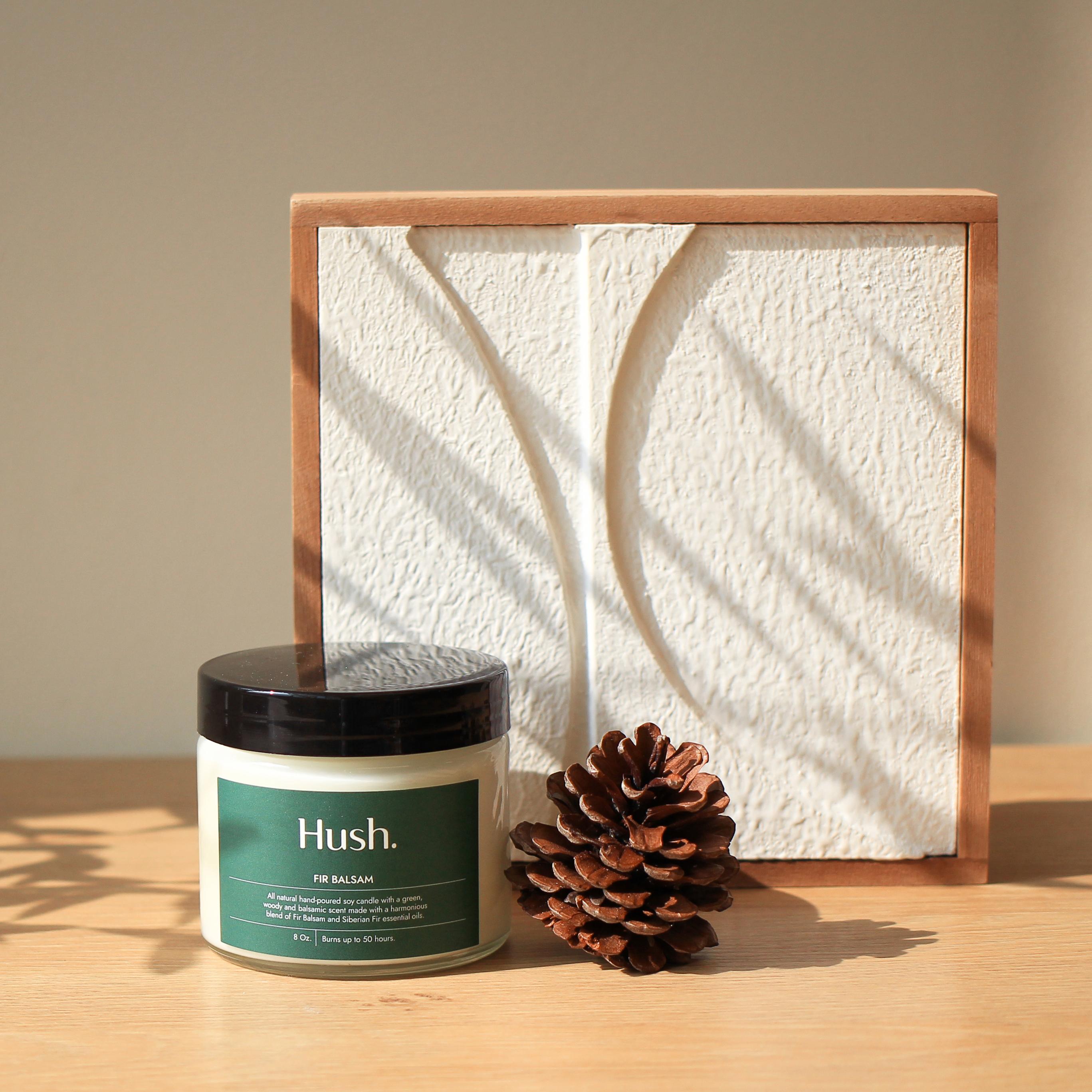 HUSH CANDLE | Fir Balsam Candle 8oz